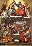 Giulio Romano Coronation of the Virgin oil painting